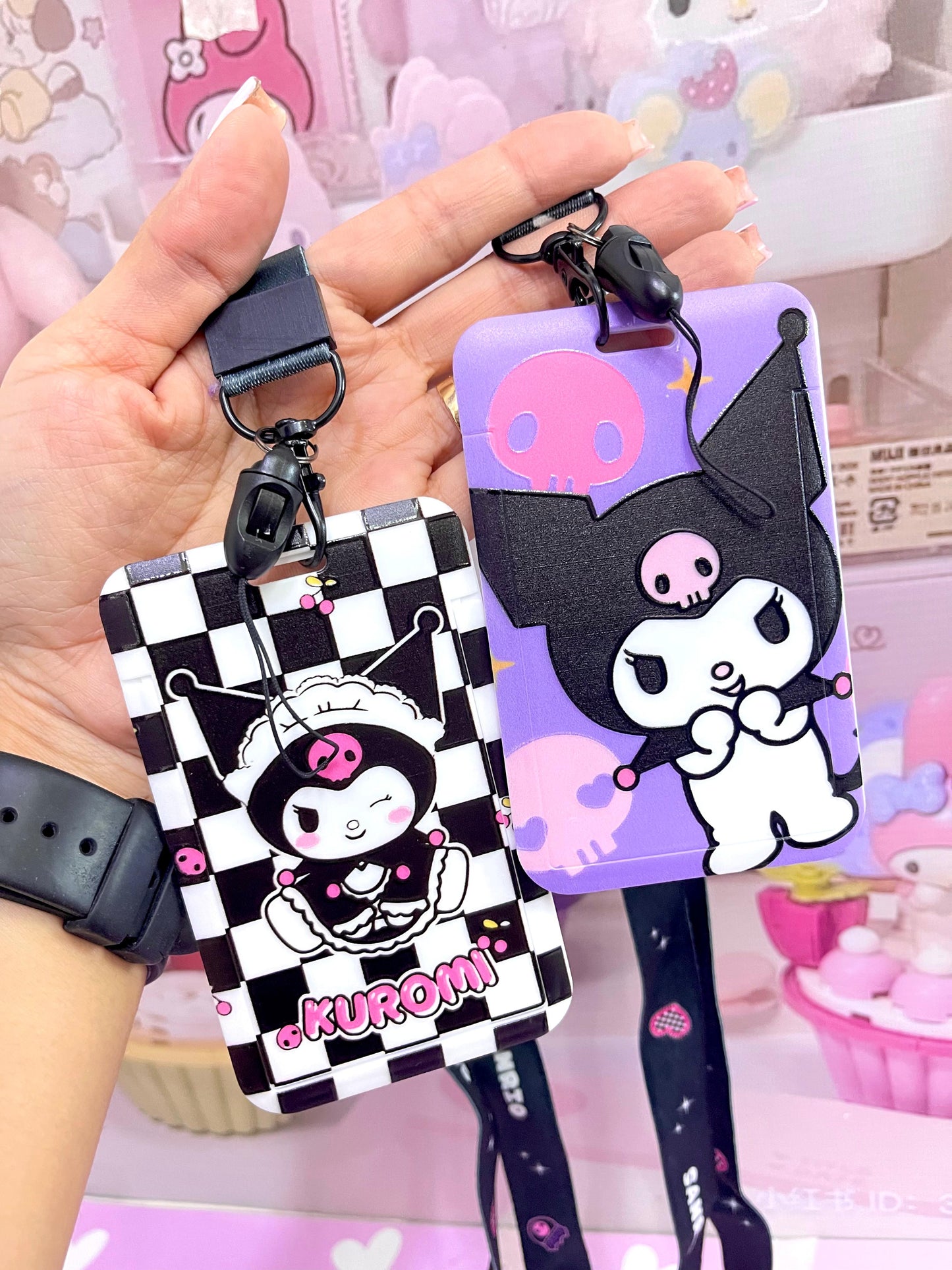 Porta carnet kuromi