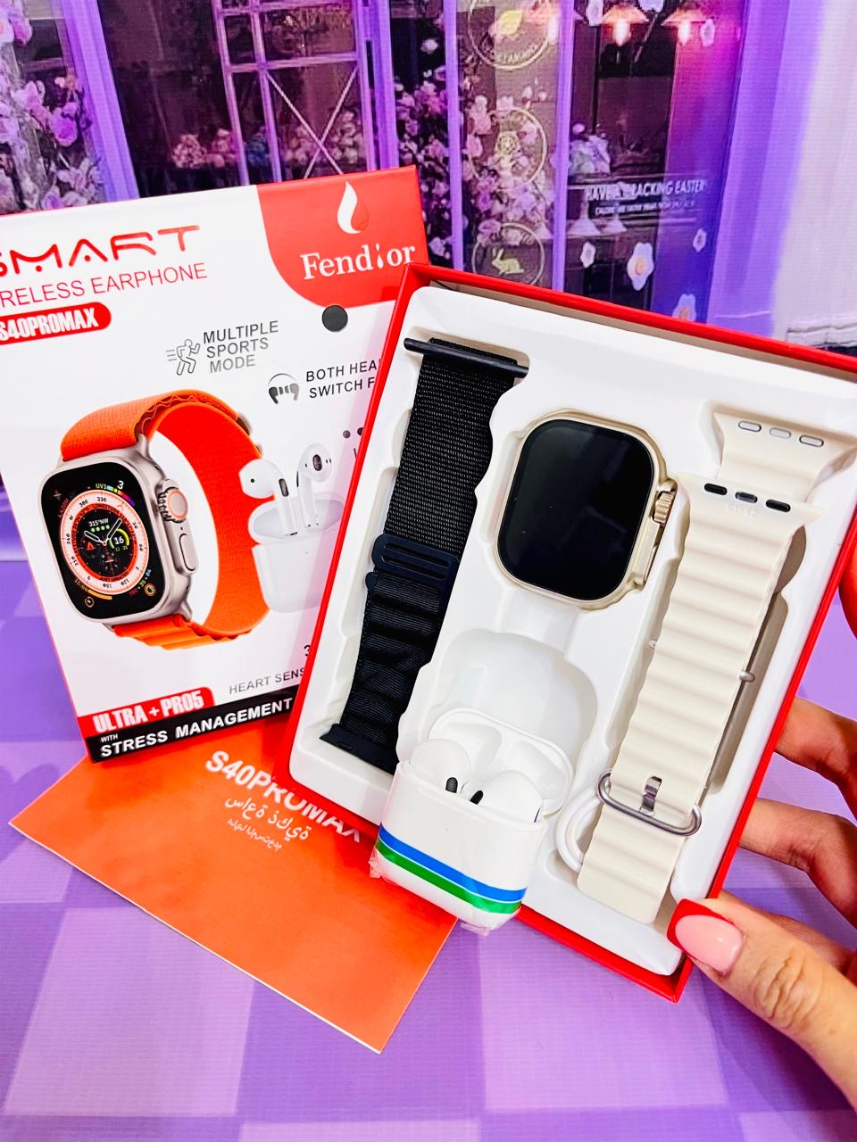 Reloj inteligente Smart Watch + AirPods 