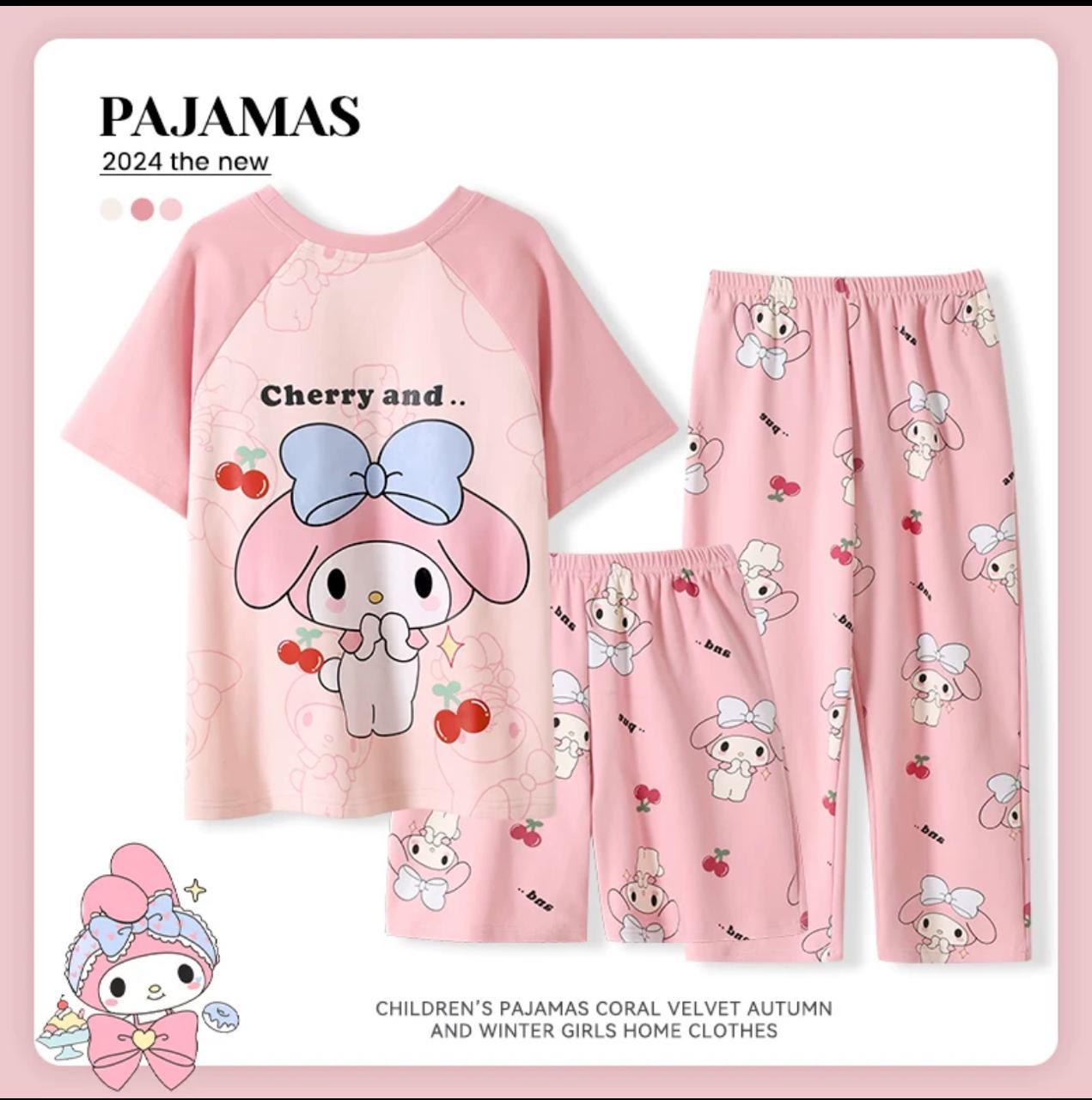 Pijama x 3 SANRIO