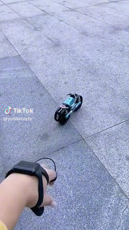 Moto que se convierte en drone